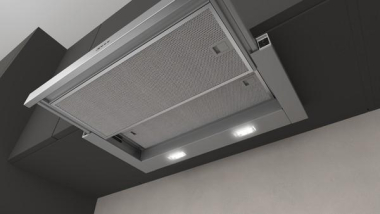 Neff D46BR12X7 si Flachschirmhaube 