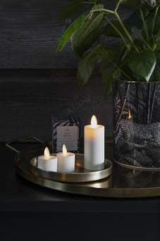 LED Teelicht 2er-Set 3D Flamme  1604-115 