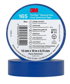 3M Temflex 15mmx10m Blau         165BL1E 