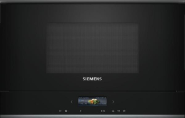 Siemens BE732L1B1 sw EB-Mikrowelle 