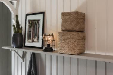 LED Metalllaterne rund H=18cm   1815-780 