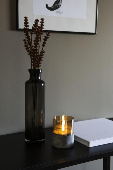 LED Kerzen 3er-Set smokey brown 1819-600 