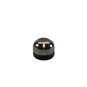 LED Teelicht rauchglas Sockel   1835-700 