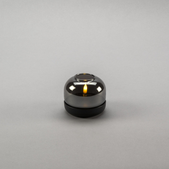 LED Teelicht rauchglas Sockel   1835-700 