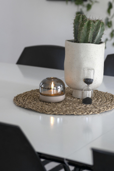 LED Teelicht rauchglas Sockel   1835-970 