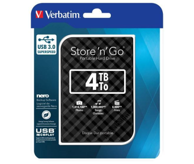 Verbatim externe Festplatte 4TB    53223 