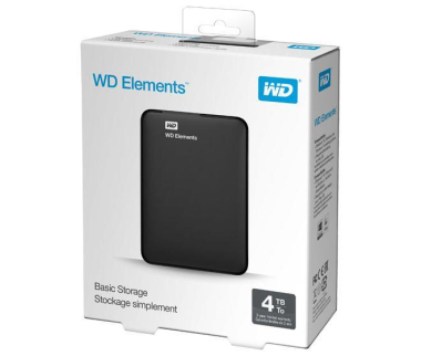 Western Digital Elements Portable 4TB 
