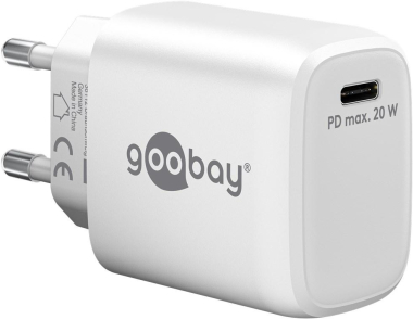 Goobay USB-C Schnellladegerät weiß 