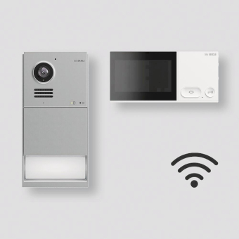 Siedle Set Wi-Fi Mattchrom IQSW-0 