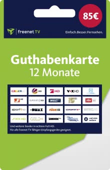 Freenet TV Guthabenkarte 