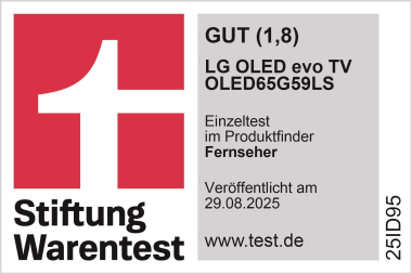 LG OLED65G59LS sw/si OLED-TV 