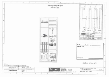 f-tronic Wandlerschrank 