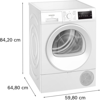 Siemens WT45HVA4 Wärmepumpentrockner 