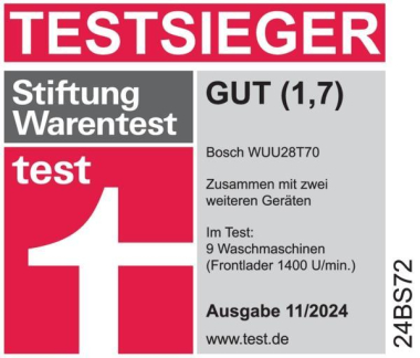 Bosch WUU 28 T 70 Waschautomat 