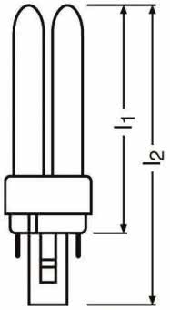 OSR Kompakt LLp 18W-830 (-31)  DULUX D/E 