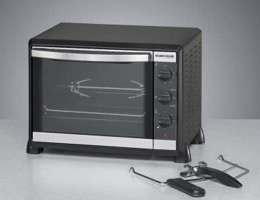 Rommelsbacher BG 1550 sw Kleinbackofen 