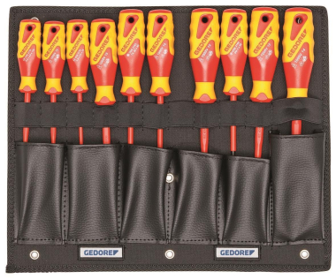 GEDORE VDE-Werkzeugsortiment HYBRID in 