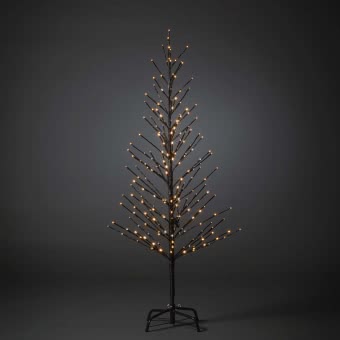 Lichterbaum schwarz 150cm Außen 3386-700 