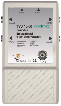 AXING CATV-Verteilverstärker   TVS 16-00 