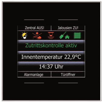 ISSE Glas-Infomodul mit      LCN - GT4DB 