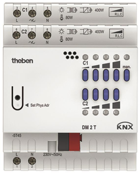 THEB KNX Universaldimmaktor   DM 2 T KNX 