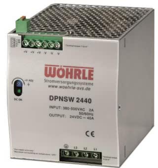 Wöhrle Schaltnetzgerät 24VDC   DPNSW2440 
