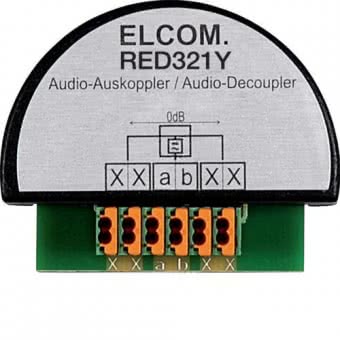 ELCOM Audio-Auskoppler 2Draht UP RED321Y 