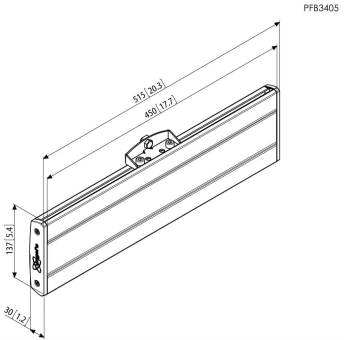 Vogels PFB 3405 si Adapterbar 