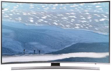 Samsung UE49KU6649UXZG sw Curved LED-TV 