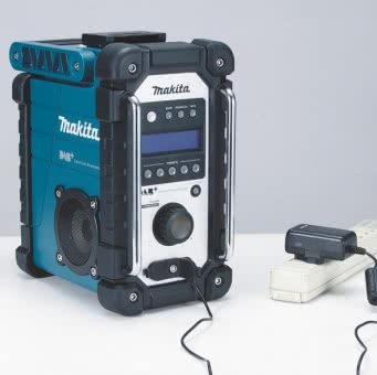 Makita Akku-Baustellenradio DMR110 