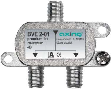 Axing BK-Verteiler (F) 2-fach   BVE 2-01 