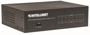 Intellinet 8-Port Gigabit  PoE+   561204 