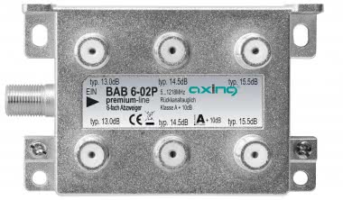 AXING 6fach Terminal-Abzweiger BAB 6-02P 