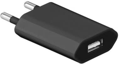 Hapena USB-Ladeadapter sw        43840/S 