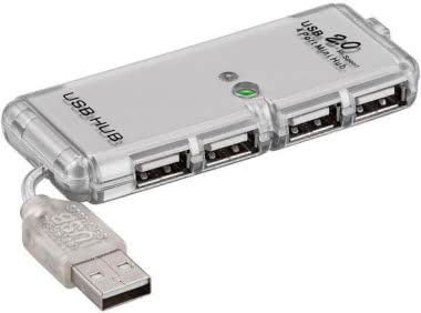 Hapena USB-2.0-HUB4 4-fach      USB2HUB4 