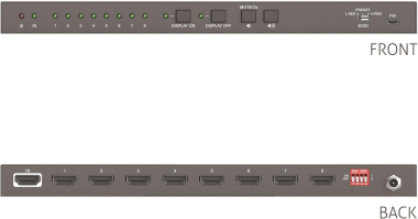 PureLink HDMI Splitter 1x8   PT-SP-HD18D 