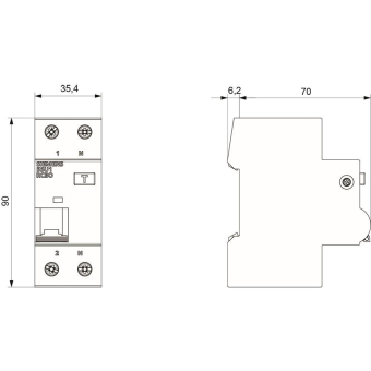 Siemens FI-LS Schalter      5SU13566KK16 