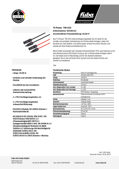 TS Power TSK 010 MC4 PV-Verlängerung 