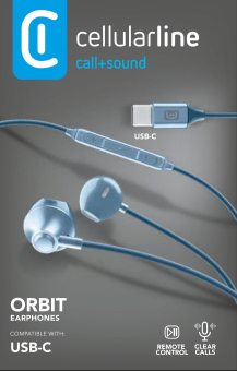 Cellularline ORBIT Kopfhörer blau 