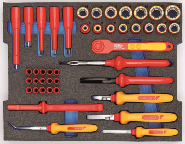 GEDORE VDE-Werkzeugsortiment HYBRID in 