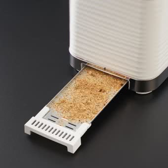 Russel Hobbs Inspire white Toaster 
