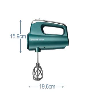 Russel Hobbs Swirl Türkis Handmixer 