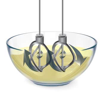 Russel Hobbs Swirl Saphir Handmixer 