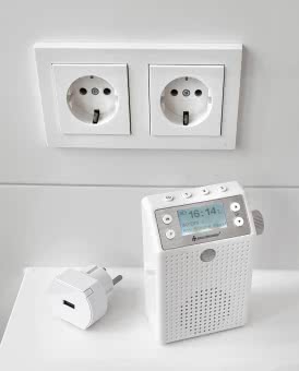 Soundmaster DAB60WE ws/si Badradio 