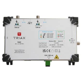 TRIAX Sender opt. Wideband SAT SC   TOST 