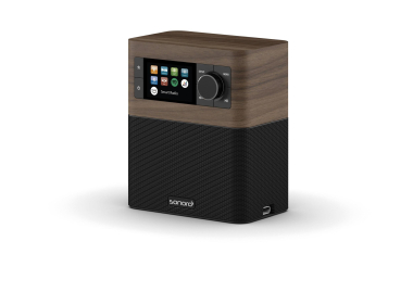 Sonoro Stream walnuss/sw Internetradio 