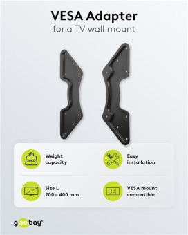 Goobay VESA-Adapter für TV-Wandhalterung 