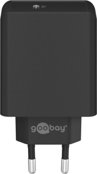 Goobay USB-Schnellladegerät schwarz 