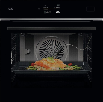 AEG TB8SB721AB sw EB-Dampfbackofen 