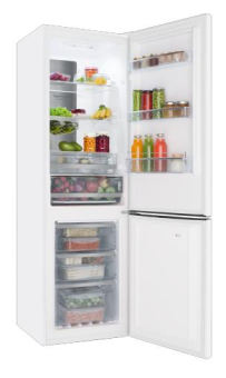 Amica KGCN 388 140 W ws Kühlkombi 